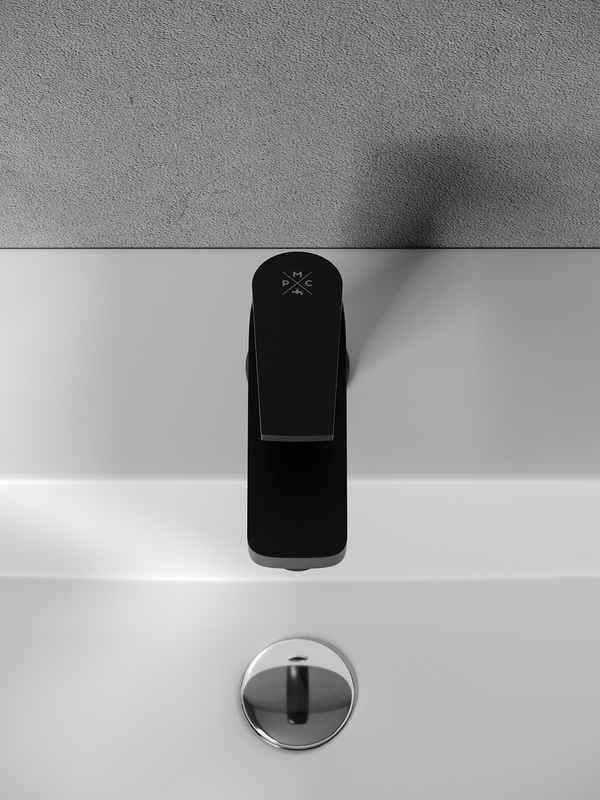 Смеситель для раковины РМС PL7 PL7BL-001F черный