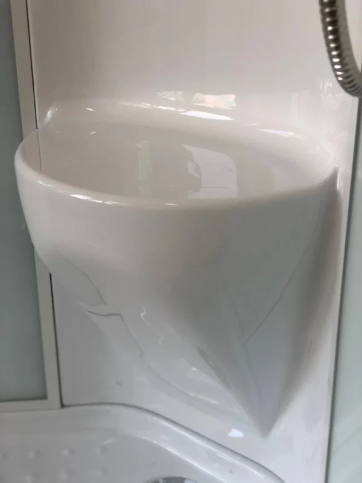 Душевая кабина Royal Bath HP RB90HP6-WC с низким поддоном, с сиденьем