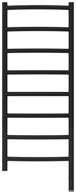 Полотенцесушитель электрический Сунержа Галант 3.1 31-6001-1040 110x45 см, подключение справа, матовый черный, лесенка