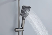 Душевая стойка Haiba HB24575-3 оружейная сталь