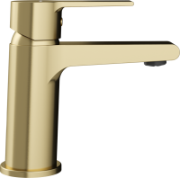 Смеситель для раковины STWORKI Дублин S41010GM матовое золото Смеситель для раковины STWORKI Дублин S41010GM матовое золото