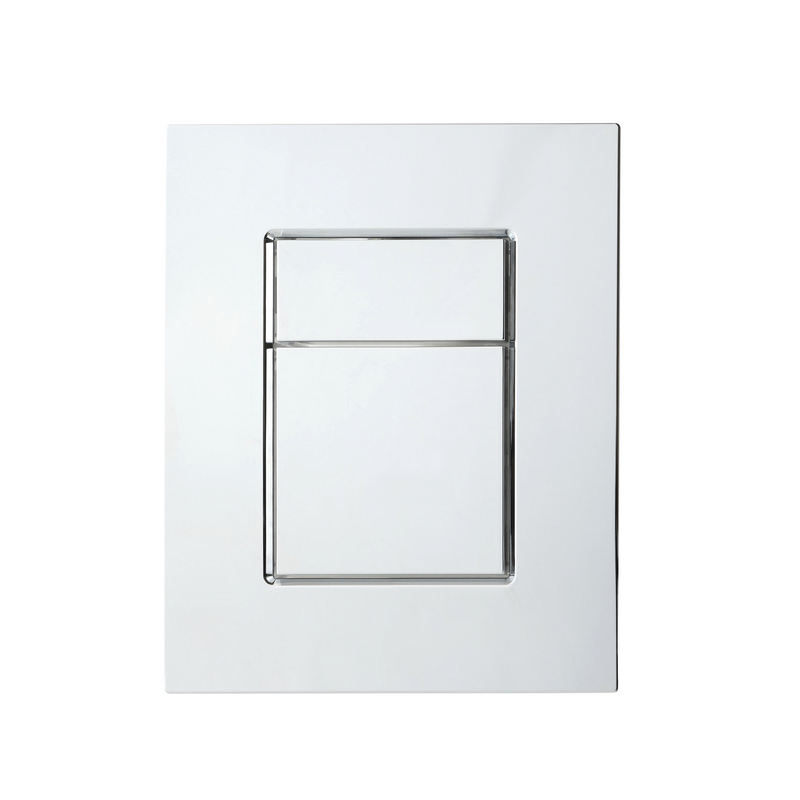 Кнопка смыва для унитаза Wonzon & Woghand WW-IB256-CR пластик, цвет глянцевый хром