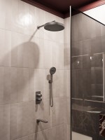 Душевой комплект Vincea Domus VSFW-5DM1GM С ВНУТРЕННЕЙ ЧАСТЬЮ, вороненая сталь