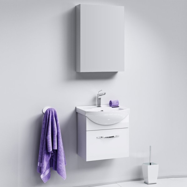 Мебель для ванной комнаты Aqwella Allegro 50 с 1 ящиком