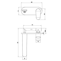 Смеситель для раковины AQUATEK Ника AQ1813CR С ВНУТРЕННЕЙ ЧАСТЬЮ, хром Смеситель для раковины AQUATEK Ника AQ1813CR С ВНУТРЕННЕЙ ЧАСТЬЮ, хром