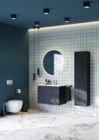 Мебель для ванной комнаты Roca Luna 80 матовая синяя Мебель для ванной комнаты Roca Luna 80 матовая синяя