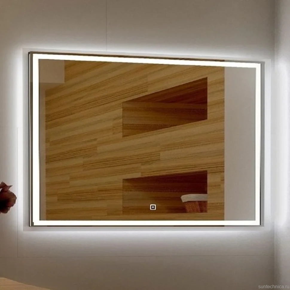 Зеркало Art&Max Monza 140x80 с подсветкой