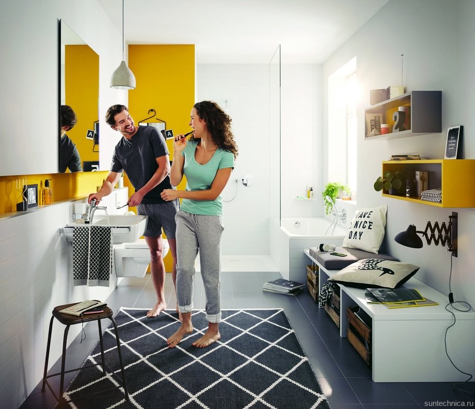 Встраиваемый смеситель для душа и ванны Kludi Pure&Easy 374190565