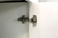Тумба с раковиной Comforty Тбилиси 90 напольная, белый глянец