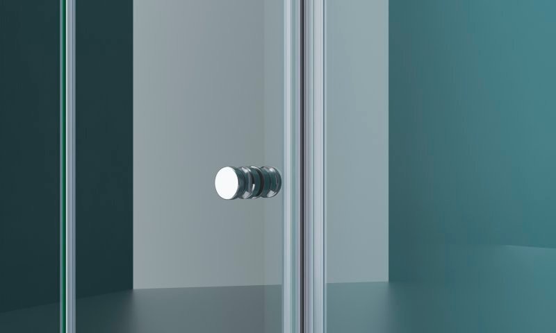 Душевая дверь в нишу BelBagno Albano BS-13-100+90-C-Cr