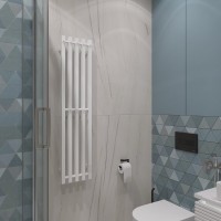 Полотенцесушитель электрический EWRIKA Пенелопа P5 120 белый