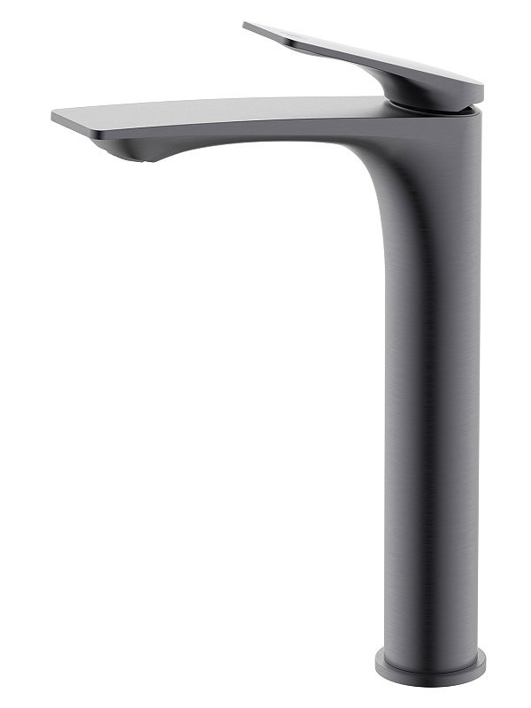 Смеситель для раковины AZARIO Lursy AZ-K9049GR серый графит