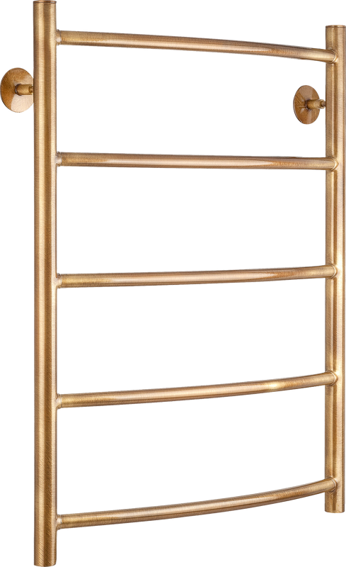 Полотенцесушитель водяной Secado Милан 1 75x55 см, бронза, лесенка, латунь