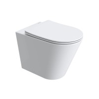 Унитаз приставной напольный BelBagno Flay BB1003CB-TOR/SC