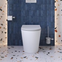 Унитаз приставной напольный BelBagno Flay BB1003CB-TOR/SC