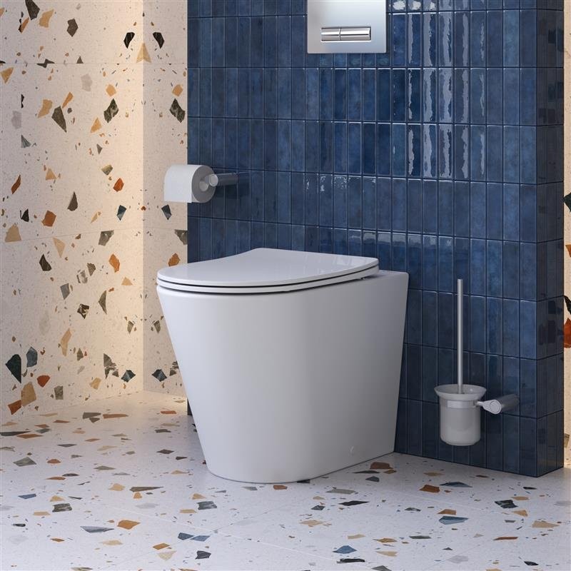 Унитаз приставной напольный BelBagno Flay BB1003CB-TOR/SC