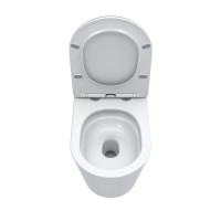 Унитаз приставной напольный BelBagno Flay BB1003CB-TOR/SC