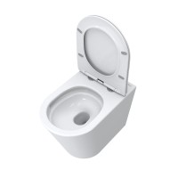 Унитаз приставной напольный BelBagno Flay BB1003CB-TOR/SC