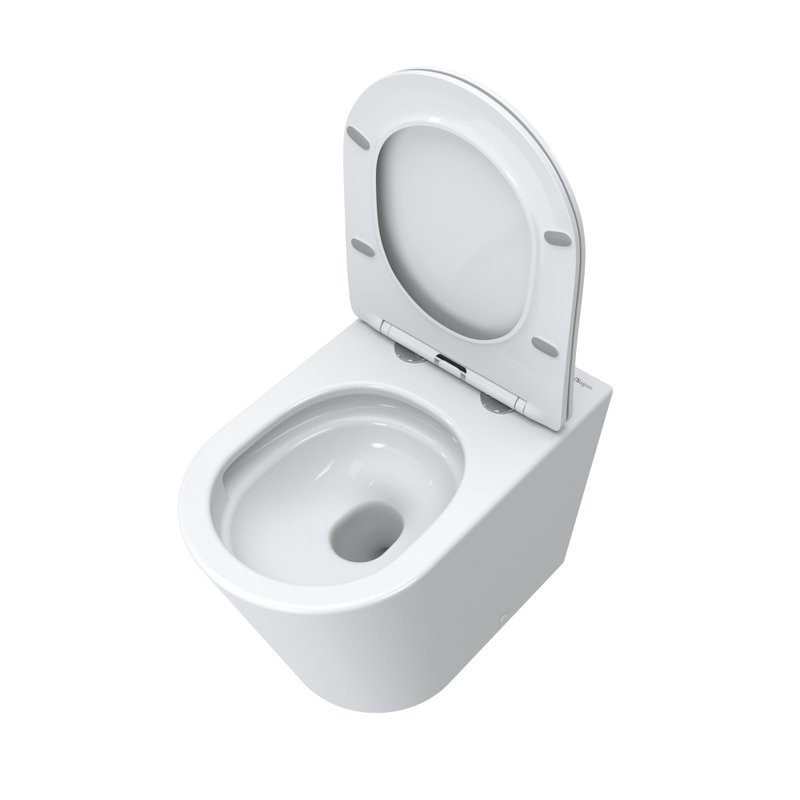 Унитаз приставной напольный BelBagno Flay BB1003CB-TOR/SC