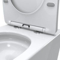 Унитаз приставной напольный BelBagno Flay BB1003CB-TOR/SC