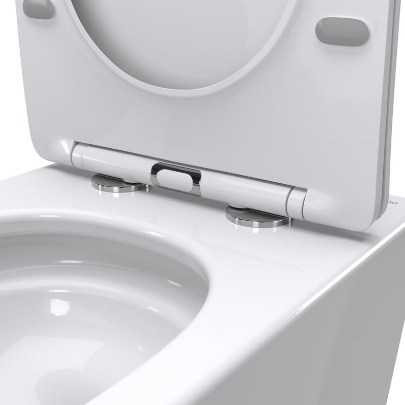 Унитаз приставной напольный BelBagno Flay BB1003CB-TOR/SC