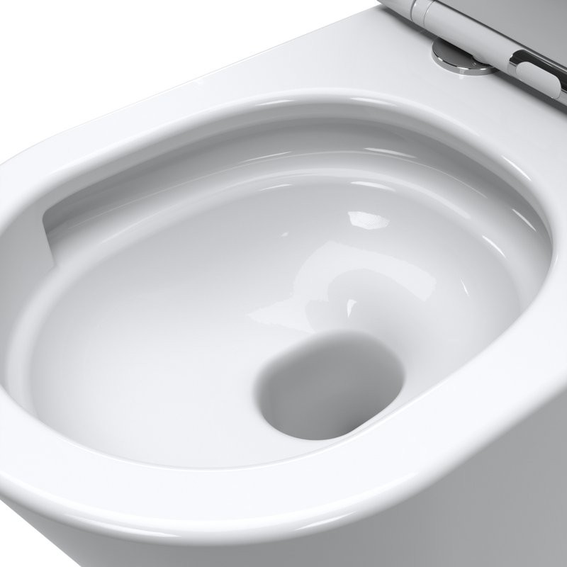 Унитаз приставной напольный BelBagno Flay BB1003CB-TOR/SC