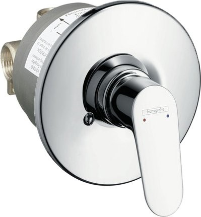 Встраиваемый смеситель для душа и ванны Hansgrohe Focus E2 31967000 С ВНУТРЕННЕЙ ЧАСТЬЮ