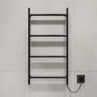 Полотенцесушитель электрический EWRIKA Гера 40x80, черный
