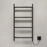 Полотенцесушитель электрический EWRIKA Гера 40x80, черный