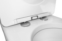 Унитаз-компакт напольный AZARIO Leo AZ-1253CT с микролифтом, безободковый