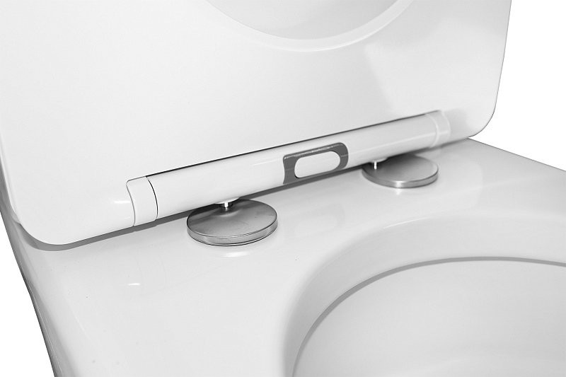 Унитаз-компакт напольный AZARIO Leo AZ-1253CT с микролифтом, безободковый