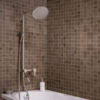 Душевая стойка РМС SUS124-009DK нержавеющая сталь