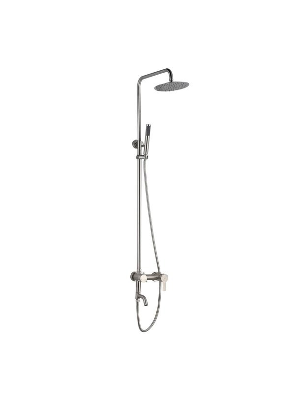 Душевая стойка РМС SUS124-009DK нержавеющая сталь