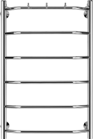 Полотенцесушитель водяной Secado Агата 1 K 85x55 см, глянцевый хром, лесенка