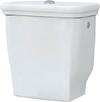 Унитаз-компакт напольный ArtCeram Hermitage WC с микролифтом, фурнитура хром