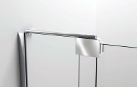 Душевая дверь в нишу Vincea Extra VDP-1E8090CL 80/90 см, стекло прозрачное, хром