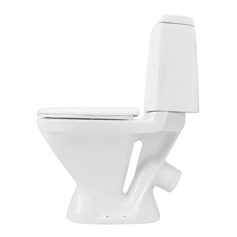 Унитаз-компакт напольный Sanita Кама стандарт глянцевый белый