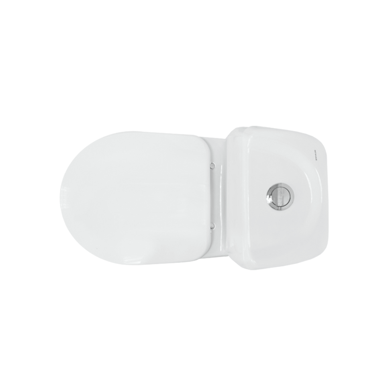 Унитаз-компакт напольный Sanita Кама стандарт глянцевый белый