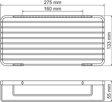 Полка Wasserkraft K-72233