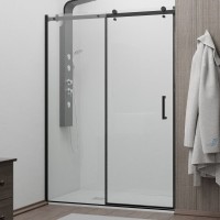 Душевая дверь в нишу RGW Tornado TO-14 1500x1950, профиль черный