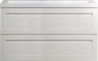 Тумба под раковину Art&Max Platino 100 подвесная, белая матовая, под раковину AM7117-100