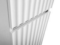 Шкаф-пенал для ванной Art&Max Elegant 150 глянцевый белый