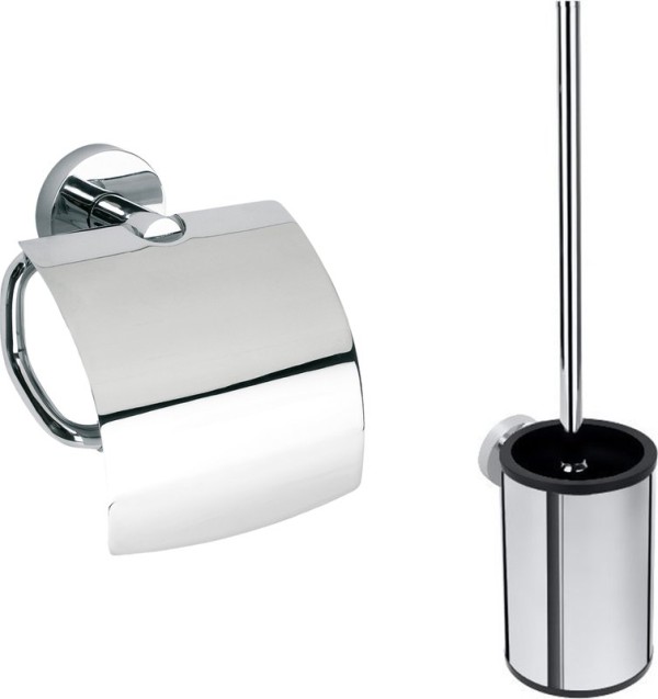 Набор Ершик Bemeta Omega + Держатель 104112012 chrome