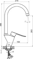 Смеситель для кухни Agger Nice Nice A2500200