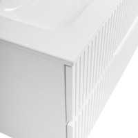 Мебель для ванной комнаты Cezares Duet 120 bianco lucido, раковина Cezares CZR-8073-120-1-2