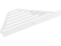 Полка Hansgrohe AddStoris 41741700 угловая, матовая белая