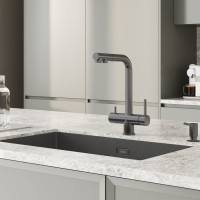Смеситель для кухни IDDIS Umbra UMBGMPFi05 матовый графит