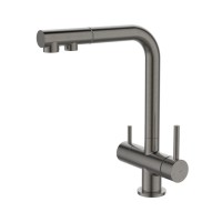 Смеситель для кухни IDDIS Umbra UMBGMPFi05 матовый графит