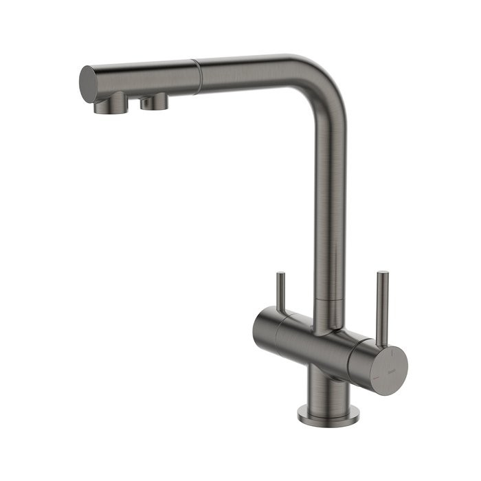 Смеситель для кухни IDDIS Umbra UMBGMPFi05 матовый графит