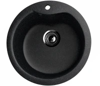 Мойка кухонная Ulgran U-102 308 черная + дозатор U-02 ультра-черный Мойка кухонная Ulgran U-102 308 черная + дозатор U-02 ультра-черный